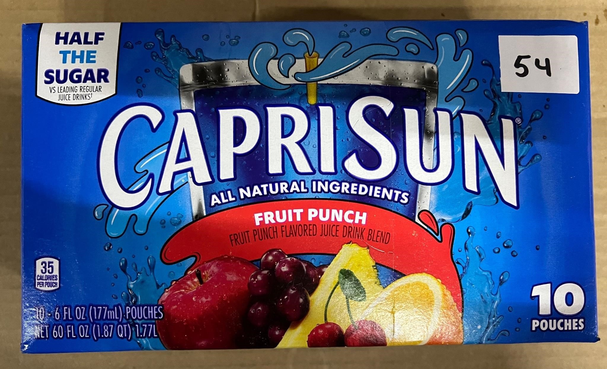 Capri Sun Fruit Punch, 10ct