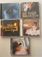 Country CD’s Garth Brooks, Blake Shelton, Martina