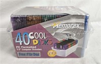 New Memorex 40 Cool Disks Set