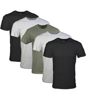 $40 (L/XL) 5PK Mens Crew Neck T-Shirts