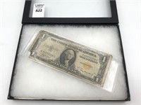 1935A One Dollar Silver Certificate North Africa