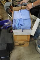 4 boxes of shop rags