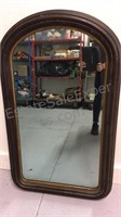Vintage framed wall mirror 40” x 25”