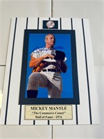 Mickey Mantle Auto