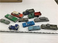 11 die cast cars