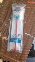 Vtg Avon gift collection, snowman swizzle stick