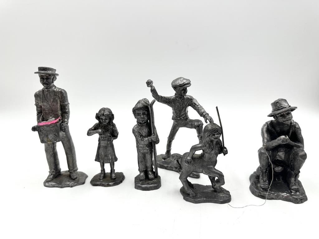 Michael Ricker Pewter Figurines