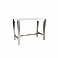 Riva White Counter Top Table