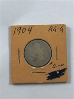 1904 U.S. Quarter Dollar