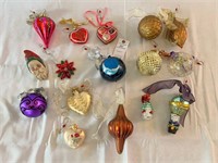 Fifteen + Christmas Ornaments glass