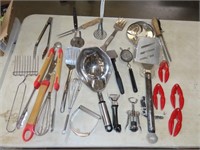 Lot of Kitchen Utensils