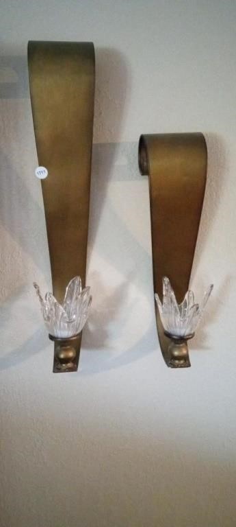Wall mounted candle holders Sconces and Shelf