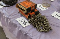 Chain & used bearings