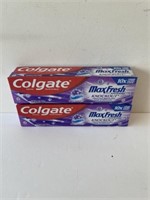 2 colgate max fresh toothpastes 6oz