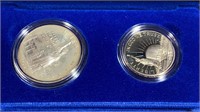 1986 Liberty Silver Dollar Coin Set 38.07g tw