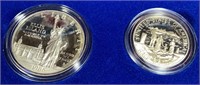 1986 Silver Proof Liberty Dollar Quarter Set Coins