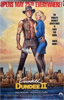 Crocodile Dundee II Original Teaser Movie Poster