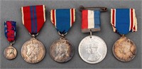 British Silver Coronation Medals, 5