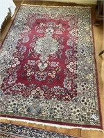 Oriental Area Rug, 4' x 6-1/2'