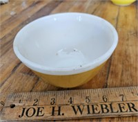 Vintage Orange Pyrex Ovenware Bowl