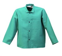 Guard Line XL Green Flame Resistant Cotton Jacket