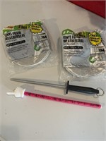 New vinyl foam weather seal, and  with smooth,
