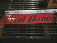 STEEL GREAT DANE PLATE