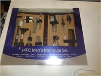 14PC MENS MANICURE SET