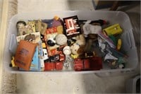Toy lot - cars, childrens books, hand puppets