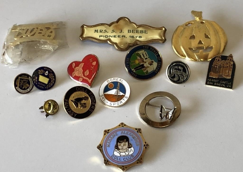 Vintage brooches and Pins