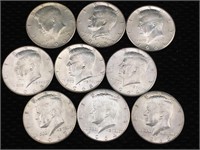 40% And 90 % Silver Half Dollars