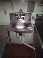 HAND WASH SINK STAINLESS STEEL