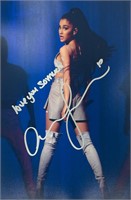 Autograph COA Ariana Grande Photo