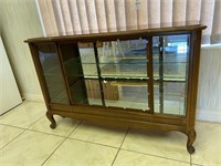 Wood & Glass Display Cabinet