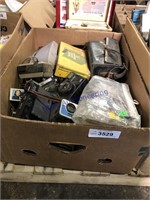 BOX OF OLD CAMERAS