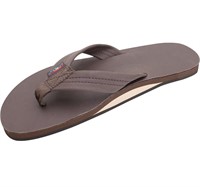 Rainbow Sandals Men's Leather Single Layer