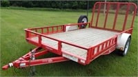 2021 PJ 7712 Ready Rail 12' Trailer with Ramps