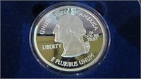.999 SILVER CLAD PROOF COMM. STATE QTR W/BOX