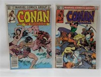 Marvel Comics Conan The Barbarian Issue 142 & 143