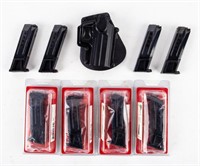 8 Ruger SR9 Magazines & Holster