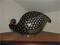 Heidi Caillard Ceramic Turkey Statue