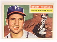 1956 TOPPS #257 BOBBY THOMSON BASEBALL CARD