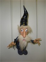 Wizard Marionette/String Puppet 14 Inch tall