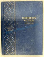 Jefferson nickels 1938 through 1964 collection