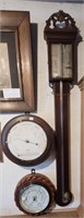 BAROMETER SET OF 3 BATEMAN BRIGHTON