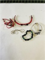 5pcs misc bracelets