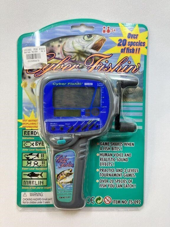 Hand Held Electric Fishing Game Cyber Fishin