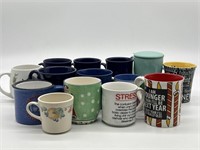 Large Selection of Coffee Cups