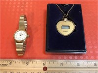 Ladies Quartz Timex Water Resistant Watch &