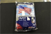 nylon US flag 4x6 (display)